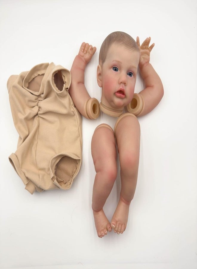 Wamdoll مجموعة دمية وامدول غير مكتملة، مقاس 24 بوصة، بشعر مطلي، تبدو واقعية - أجزاء دمية مولود جديد واقعية بتفاصيل وأوردة كثيرة - Image 5